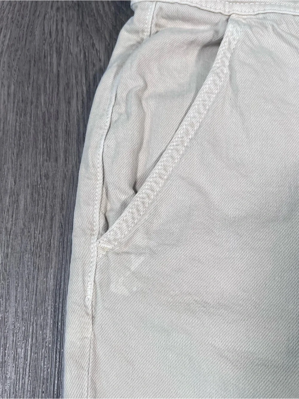 MARINE LAYER Men’s Archive Linen Field Natural Pants $128 Sz 30x30 Cream AS IS